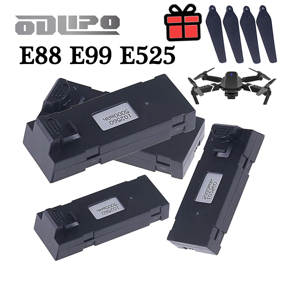 Eachine Drone E58 - E88 3.7V 5000mAh LiPo Battery Drone